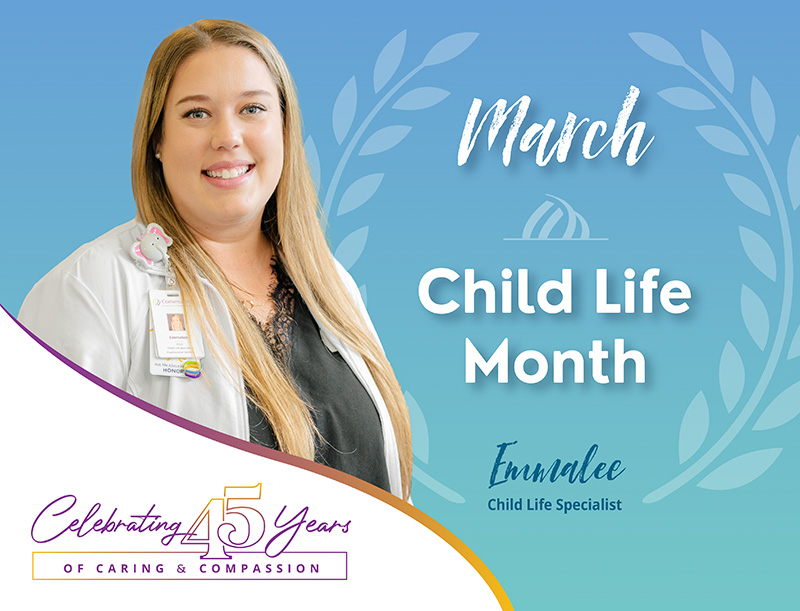 Child Life Month 2024 - Child Life Specialist Emmalee Tresnan