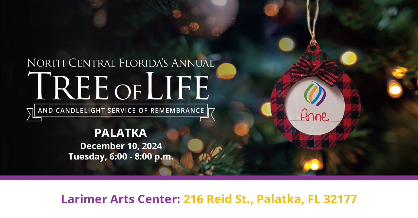 2024 Tree of Life Palatka 12-10-2024