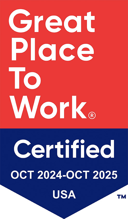 badget certifying Community Hospice as a great place to work